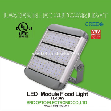 UL listed 150w module floodlight high lumen led tunnel light 150W LED flood light shoesbox LED light outdoor super bright